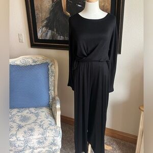 NWT Banana Republic Romper/Jumpsuit Black Size L Tall